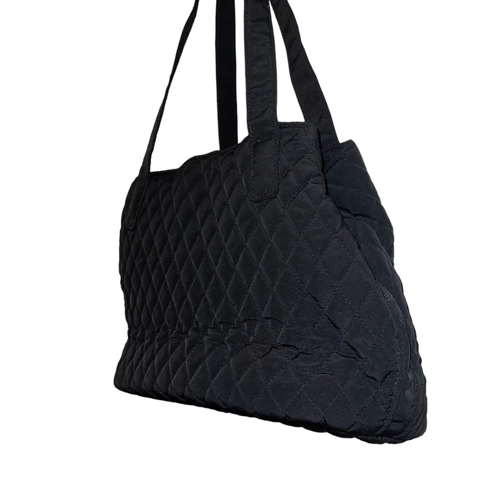 NWT Vera Bradley Vera Bradley logo tag black Quilted Woman Bag - Picture 4 of 8